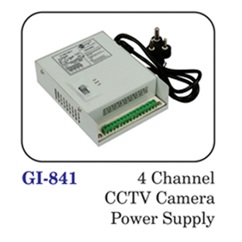 cctv 4 channel power supply
