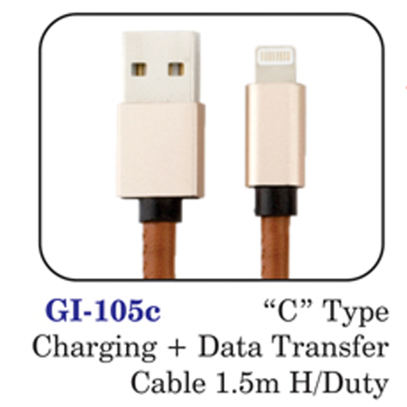 "c" Type Charging Data Transfer Cable 1.5 M H/duty