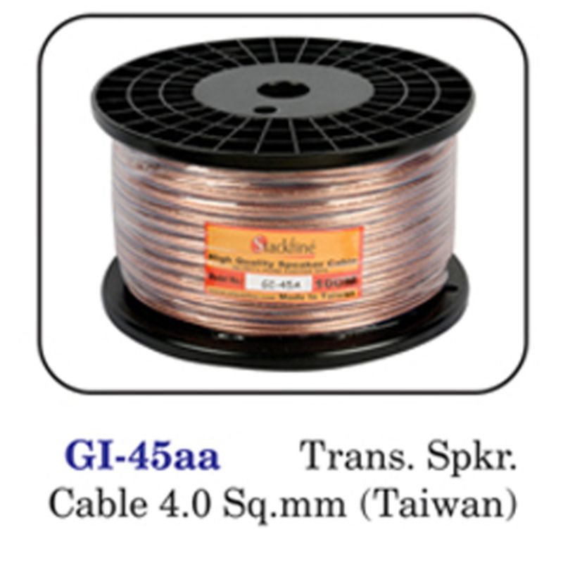 Trans.spkr.cable 4.0 Sq.mm (taiwan)
