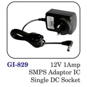 12v 1amp Smps Adaptor Ic Single Dc Socket
