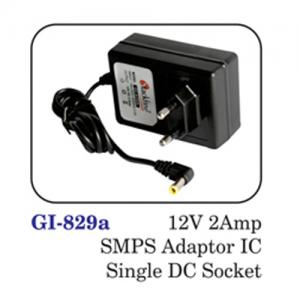 12v 2amp Smps Adaptor Ic Single Dc Socket