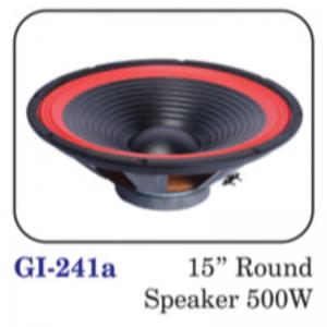 15" Round Speaker 500w