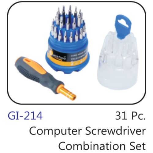 31 Pc. Computer Screwdriver Combination Set