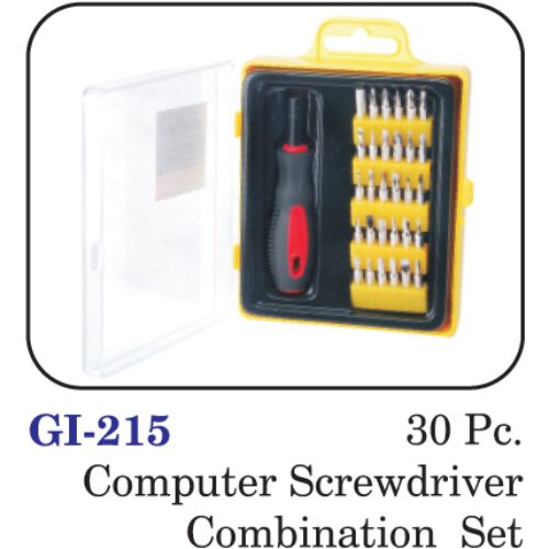 30 Pc. Computer Screwdriver Combination Set