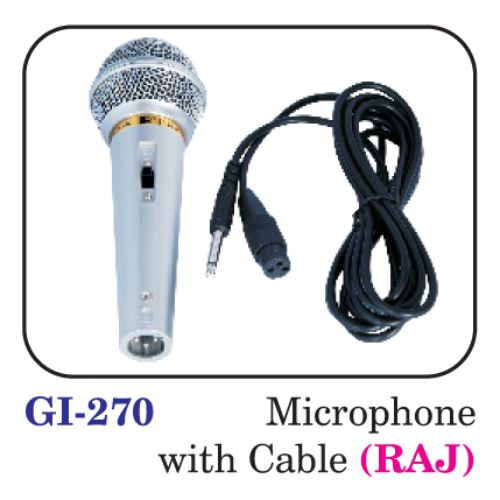 Microphone  With Cable (raj)