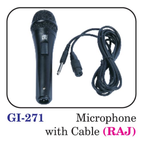 Microphone  With Cable (raj)