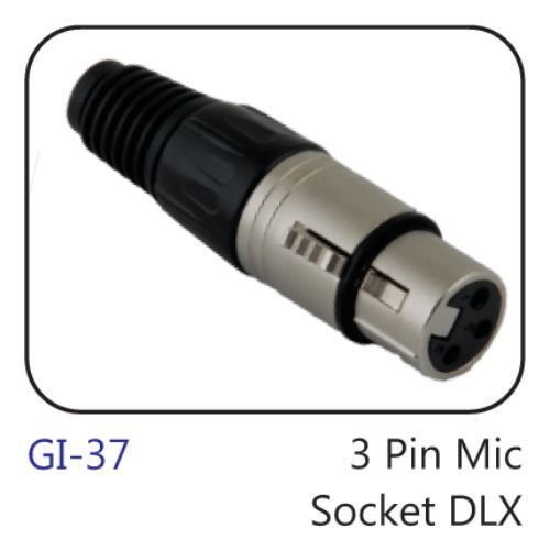 3 Pin Mic Socket Dlx