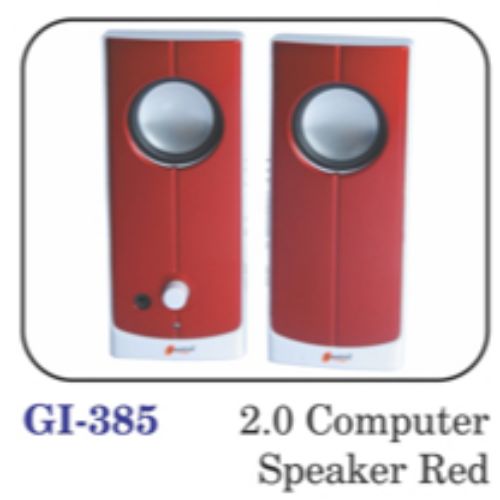 2.0 Computer Speaker Red