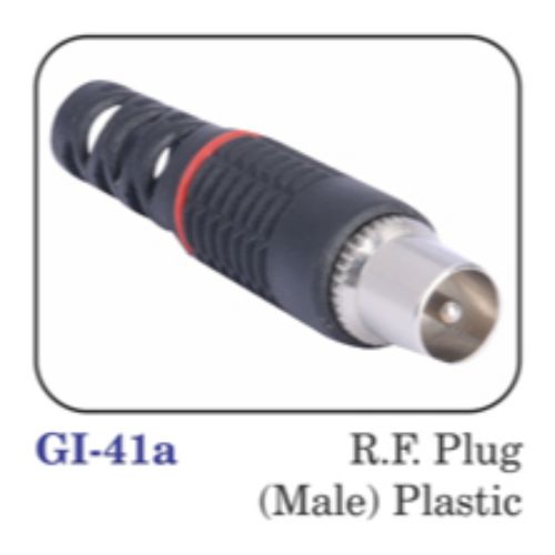 R.f Plug (male) Plastic