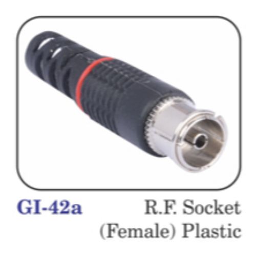 R.f Socket (female) Plastic