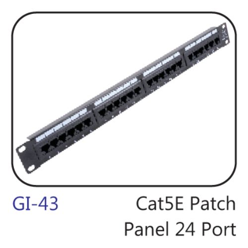 Cat5e Patch Panel 24 Port