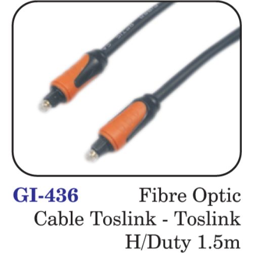 Fiber Optic Cable Toslink-toslink H/duty 1.5m