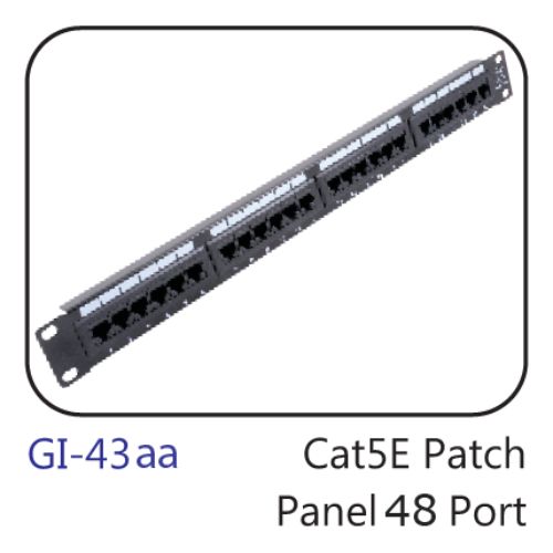 Cat5e Patch Panel 48 Port