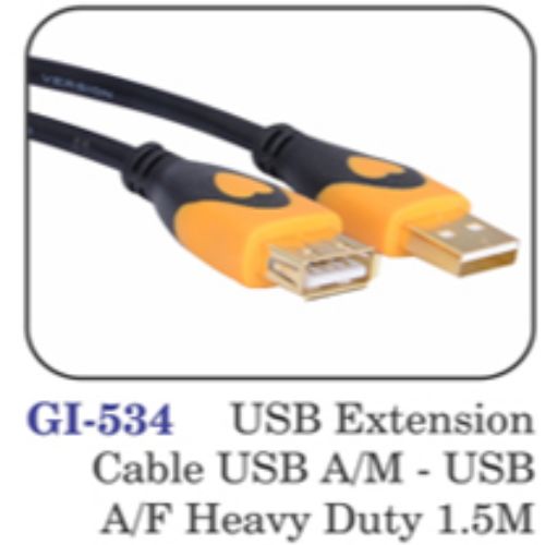 Usb Extension Cable Usb A/m - Usb A/f Heavy Duty 1.5m