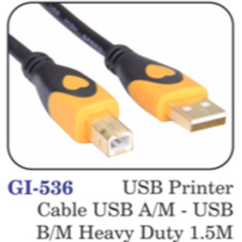 Usb Printer Cable Usb A/m - Usb B/m Heavy Duty 1.5m
