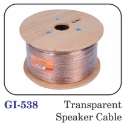 Transparent Speaker Cable 0.8 Sq.mm 300m(taiwan)
