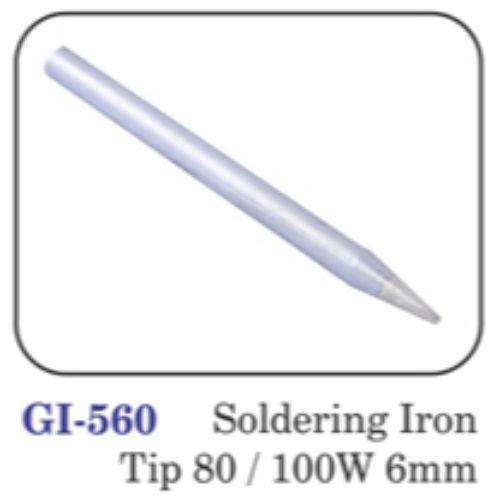 Soldering Iron Tip 80 / 100w 6mm