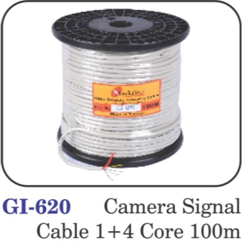 Camera Signal Cable 1 + 4 Core 100m (taiwan)