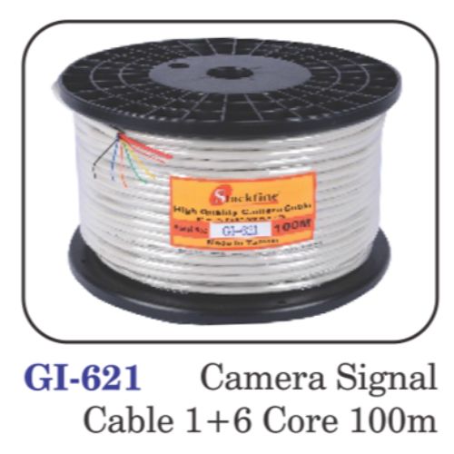 Camera Signal Cable 1 + 6 Core 100m (taiwan)