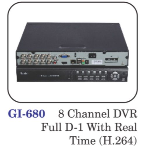 8 Channel Dvr Full D-1 With Real Time (h.264)