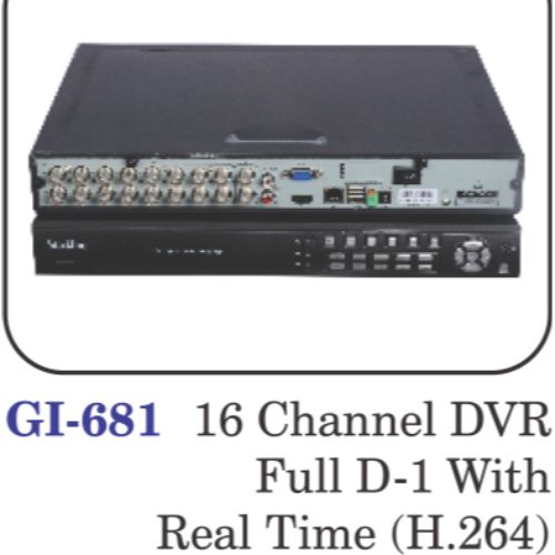 16 Channel Dvr Full D-1 With Real Time (h.264)