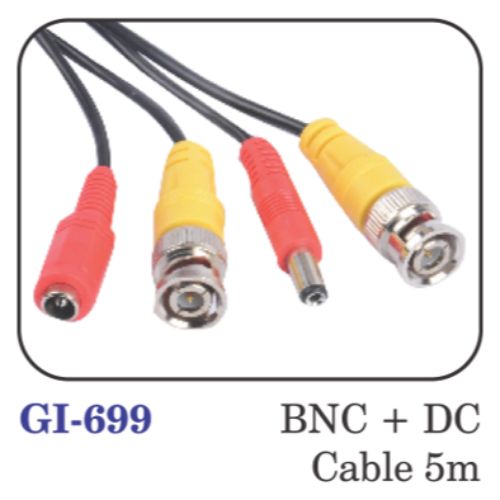 Bnc + Dc Cable 5m