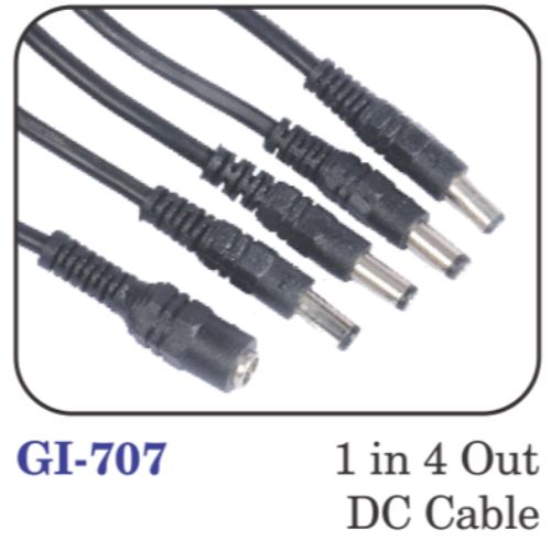 1 In 4 Out Dc Cable