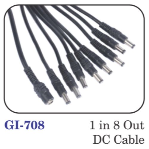 1 In 8 Out Dc Cable