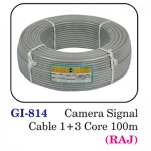 Camera Signal Cable 1 + 3 Core 100m (raj)