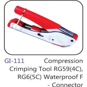 Compression Crimping Tool Rg59(4c),rg6(5c) Waterproof F-connector