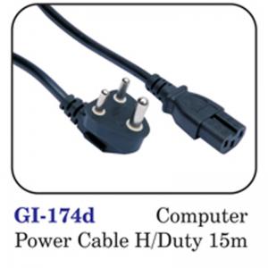 Computer Power Cable H/duty 15m