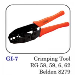 Crimping Tool Rg 58,59,6,62 Belden 8279