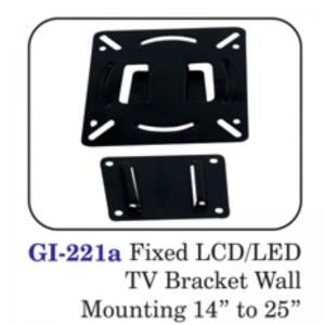 Fixed Lcd / Led Tv Bracket Wall Mounting 14" To 25"