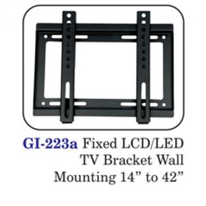 Fixed Lcd / Led Tv Bracket Wall Mounting 14" To 42"