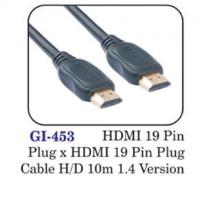 Hdmi 19 Pin Plug X Hdmi 19 Pin Plug Cable H/d 10m 1.4 Version