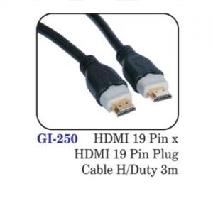 Hdmi 19 Pin Plug X Hdmi 19 Pin Plug Cable H/duty 3m