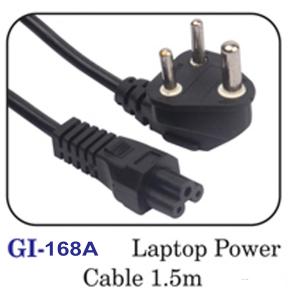 Laptop Power Cable H/duty 1.5m