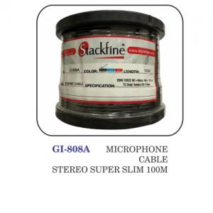 Microphone Cable Stereo Super Slim 100m