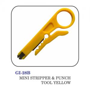 Mini Stripper & Punch Tool Yellow
