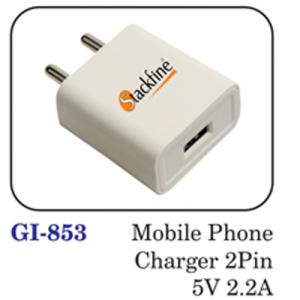 Mobile Phone Charger 2 Pin 5v 2.2a