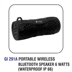 Portable Wireless Bluetooth Speaker 6 Watts  (Waterproof Ip 66)