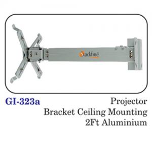 Projector Bracket Ceiling Mounting 2ft Aluminium