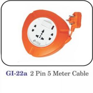 Round Flex Box W/single Switch 2pin 5m Cable