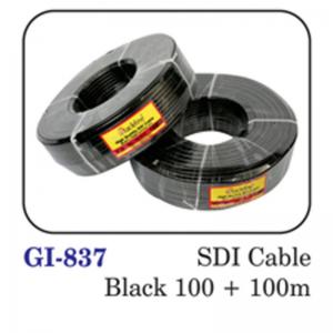 Sdi Cable Black 100 + 100m