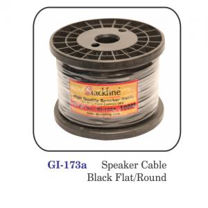 Speaker Cable Black Flat / Round
