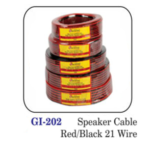 Speaker Cable Red / Black  21 Wire