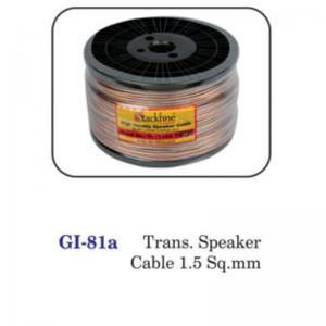 Trans. Speaker Cable 1.5 Sq.mm