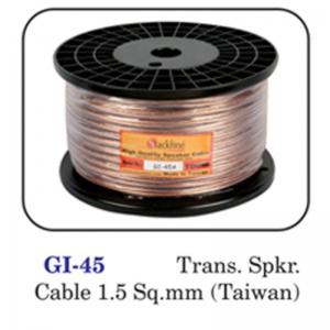 Trans.spkr.cable 1.5 Sq.mm (taiwan)