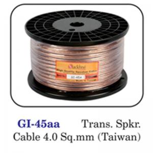 Trans.spkr.cable 4.0 Sq.mm (taiwan)
